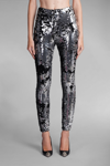 ISABEL MARANT MADILIO PANTS IN BLACK SYNTHETIC FIBERS