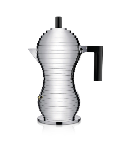 Alessi Designer Kitchen & Dining Pulcina Espresso Coffe Maker 6/cups