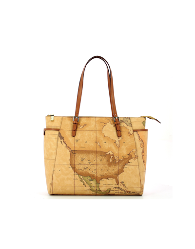Alviero Martini 1a Classe Designer Handbags Women's Brown Bag In Marron
