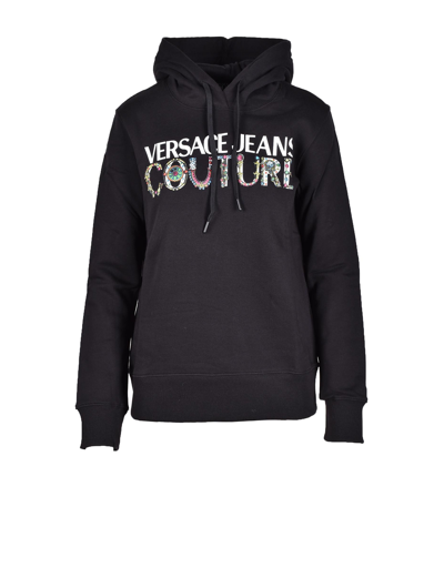 Versace Jeans Couture Versace Jeans Womens Black Cotton Sweatshirt