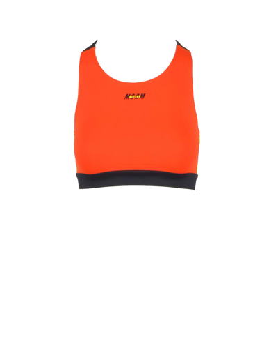 Msgm T-shirts & Tops Women's Red Top