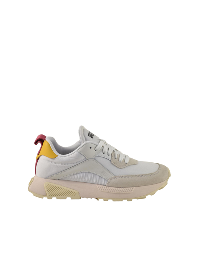 Diesel Shoes Women's White / Yellow Sneakers