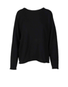 LES COPAINS KNITWEAR WOMEN'S BLACK CARDIGAN AND TOP SET