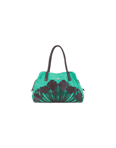 Luciano Gelisio Handbags Antera In Green