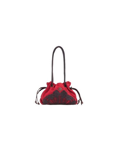 Luciano Gelisio Handbags Petalina In Red