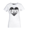 Love Moschino T-shirts & Tops Women's White T-shirt