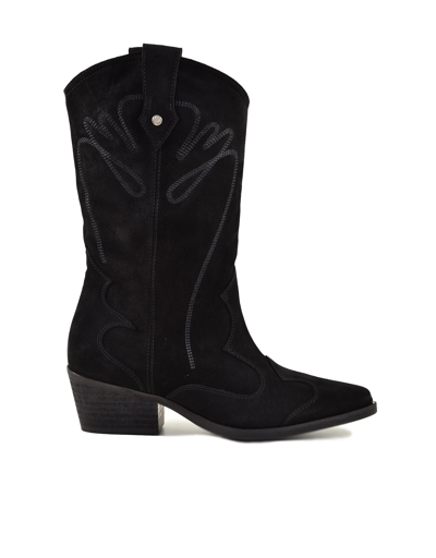 Manila Grace Shoes Women's Black Boots