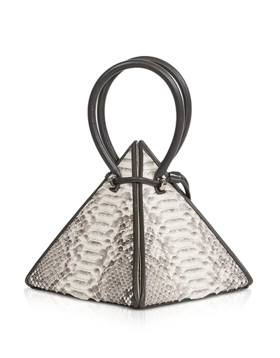 Nita Suri Handbags Lia Exotic Handbag In Naturel