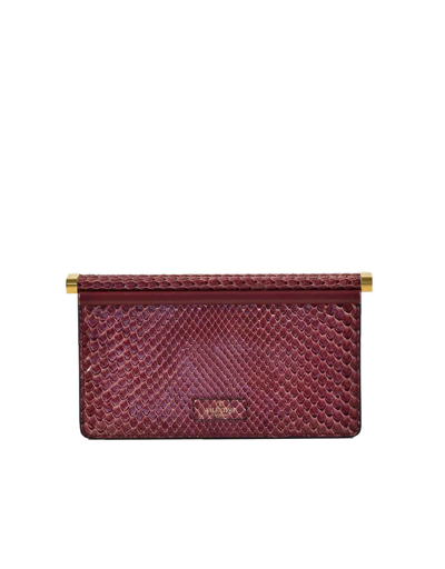 Valentino Garavani Designer Handbags Women's Bordeaux Handbag