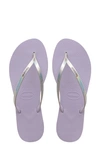 Havaianas 'you' Flip Flop In Quiet Lilac