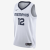 Nike Memphis Grizzlies Association Edition 2022/23  Men's Dri-fit Nba Swingman Jersey In White