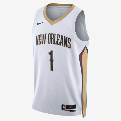 Nike New Orleans Pelicans Association Edition  Men's Dri-fit Nba Swingman Jersey In Multi