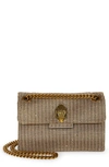 KURT GEIGER MINI KENSINGTON TWEED CROSSBODY BAG