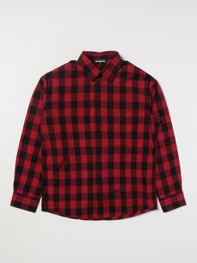 Dsquared2 Junior Shirt  Kids In Red