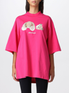 PALM ANGELS T-SHIRT PALM ANGELS WOMAN colour FUCHSIA,372766007