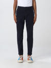 Dondup Gaubert Stretch Cotton Trousers In Blue