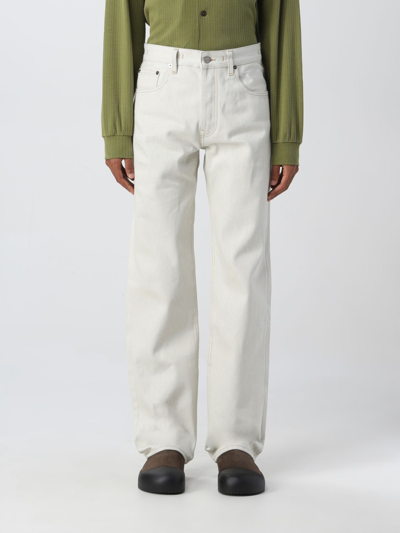 Jacquemus Jeans Men In White | ModeSens