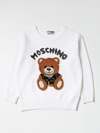 Moschino Kid Jumper  Kids In Gnawed Blue