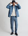 Madewell Mwl Superbrushed Easygoing Sweatpants In Deep River