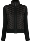 Canada Goose Zipped-up Padded Jacket In Black