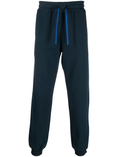 Lanvin Drawstring-waistband Detail Track Pants In Blau