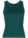 Styland Organic Cotton Vest Top In Grün