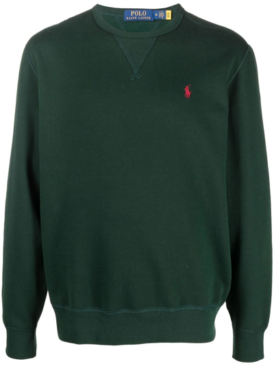 Polo Ralph Lauren Crew-neck Sweatshirt In Grün