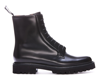 Church's Carly Double-buckle Combat Boots In Black