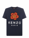 KENZO T-SHIRT KENZO FLOWERS IN COTTON