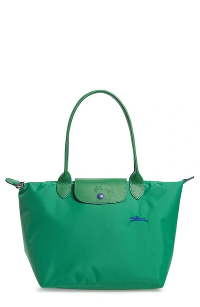 Longchamp Le Pliage Club Small Shoulder Tote In Cactus