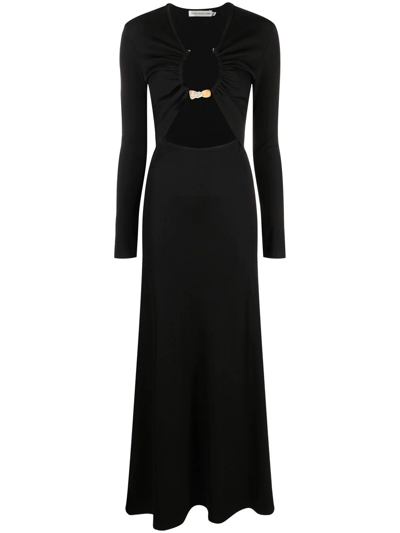 Christopher Esber Cut Out-detail Maxi Dress In Black