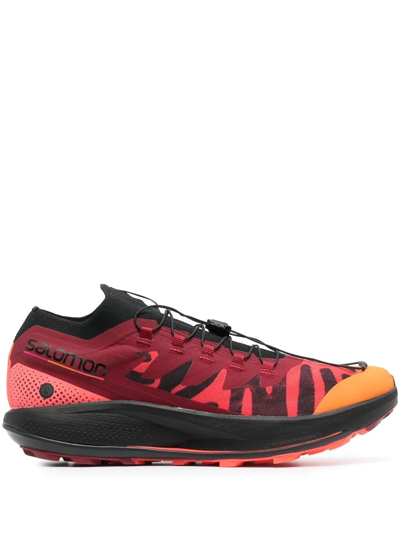 Salomon X Ciele Athletics Red Pulsar Trail Pro Trainers