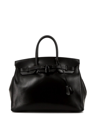 Pre-owned Hermes  Birkin 35 Handbag In 黑色