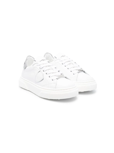 Philippe Model Low-top Leather Trainers In 白色