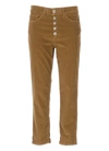 Dondup Koons Gioiello Jeans In Kaki