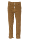 Dondup Koons Gioiello Jeans In Kaki