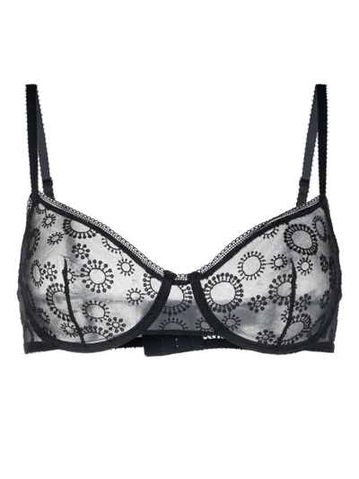 ERES Tilleul stretch-lace soft-cup bra