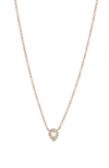 Ef Collection Diamond & Topaz Teardrop Pendant Necklace In 14k Rose Gold