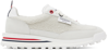 Thom Browne Off-white Shearling Tech Sneakers In 100 White