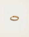 Piercing 10mm Pavé Huggie In Gold