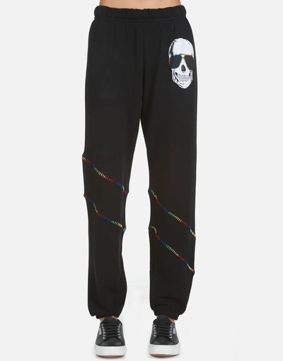 Lauren Moshi Abra Cool Skull In Black