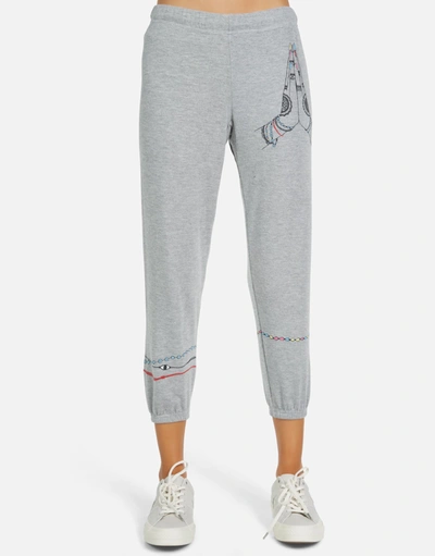 Lauren Moshi Alana Prayer Hands In Heather Grey