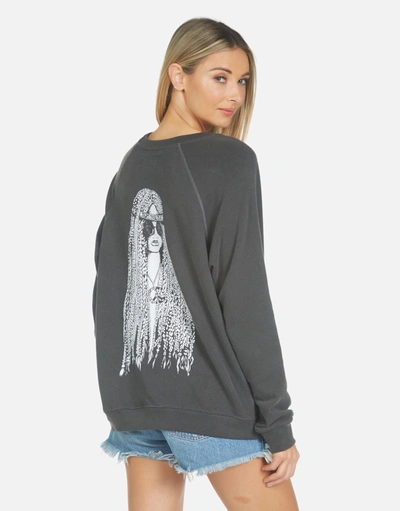 Lauren Moshi Anela Hippie Girl In Pigment Black
