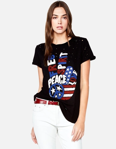 Lauren Moshi Bess Free Spirit Peace In Black