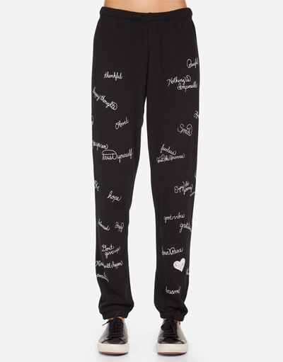 Lauren Moshi Brynn Happy Thoughts In Black