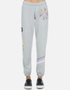 Lauren Moshi Brynn Rainbow Ray Peace In Heather Grey