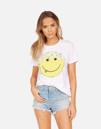 Lauren Moshi Croft Happy Daisy Peace In White