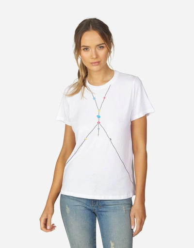 Lauren Moshi Croft Pinky Swear In White