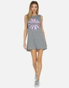 Lauren Moshi Deanna Rainbow Ray Lip In Heather Grey