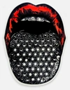 Lauren Moshi Xr Diamond Tongue Sticker In White